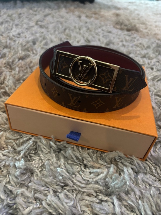 Authentic Louis Vuitton Dauphine Reversible Belt main image 6